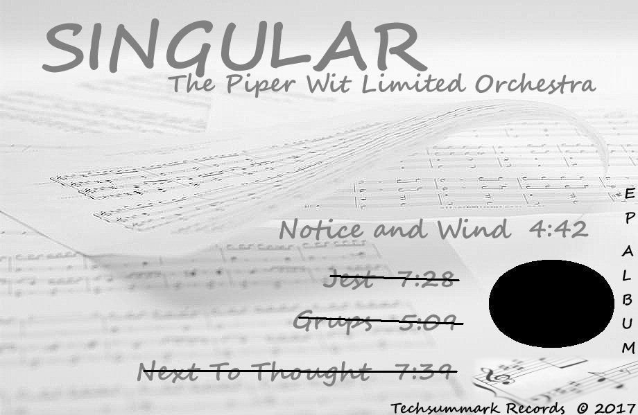 Cover Art image promoting Track One of the SINGULAR album